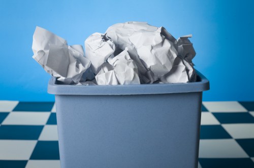 Advanced waste management technology in use